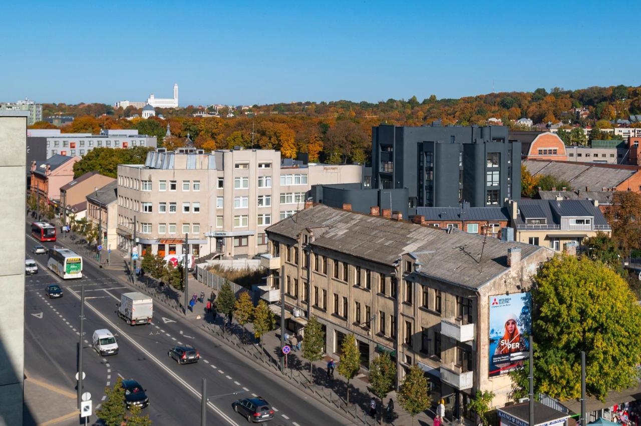 Panoramic City Centre Apartment By Polo Apartments カウナス エクステリア 写真