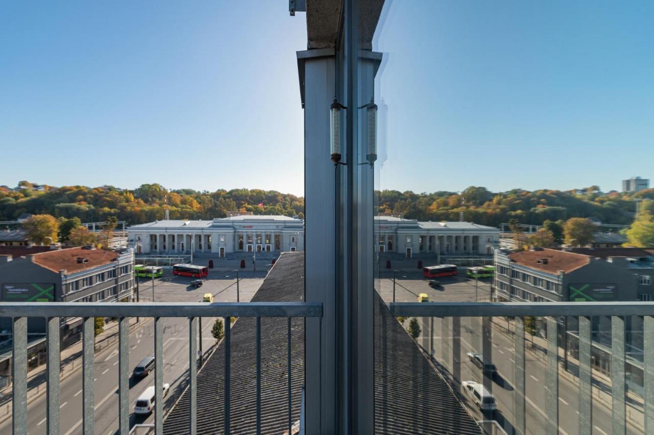 Panoramic City Centre Apartment By Polo Apartments カウナス エクステリア 写真