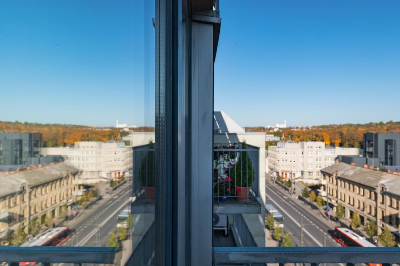 Panoramic City Centre Apartment By Polo Apartments カウナス エクステリア 写真