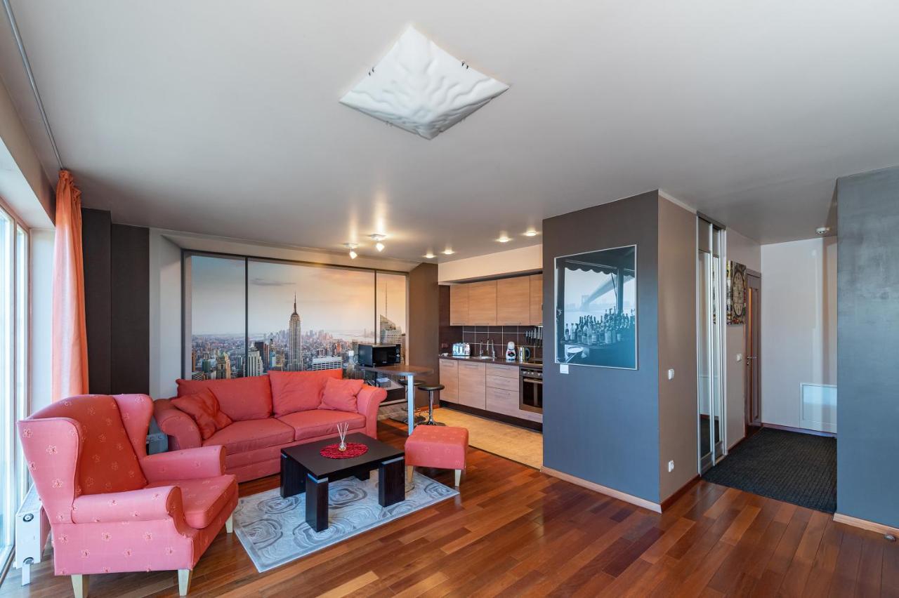 Panoramic City Centre Apartment By Polo Apartments カウナス エクステリア 写真