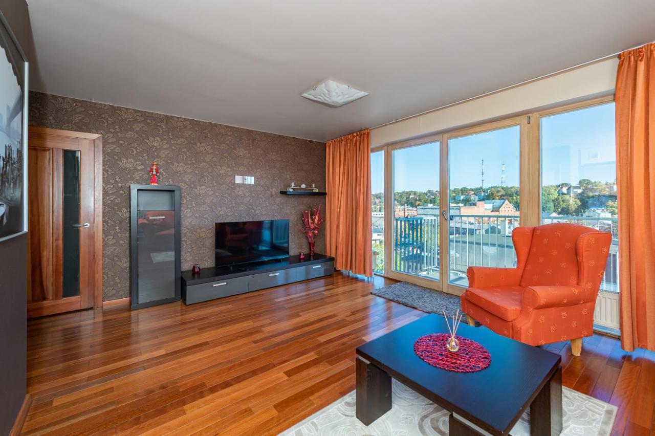 Panoramic City Centre Apartment By Polo Apartments カウナス エクステリア 写真